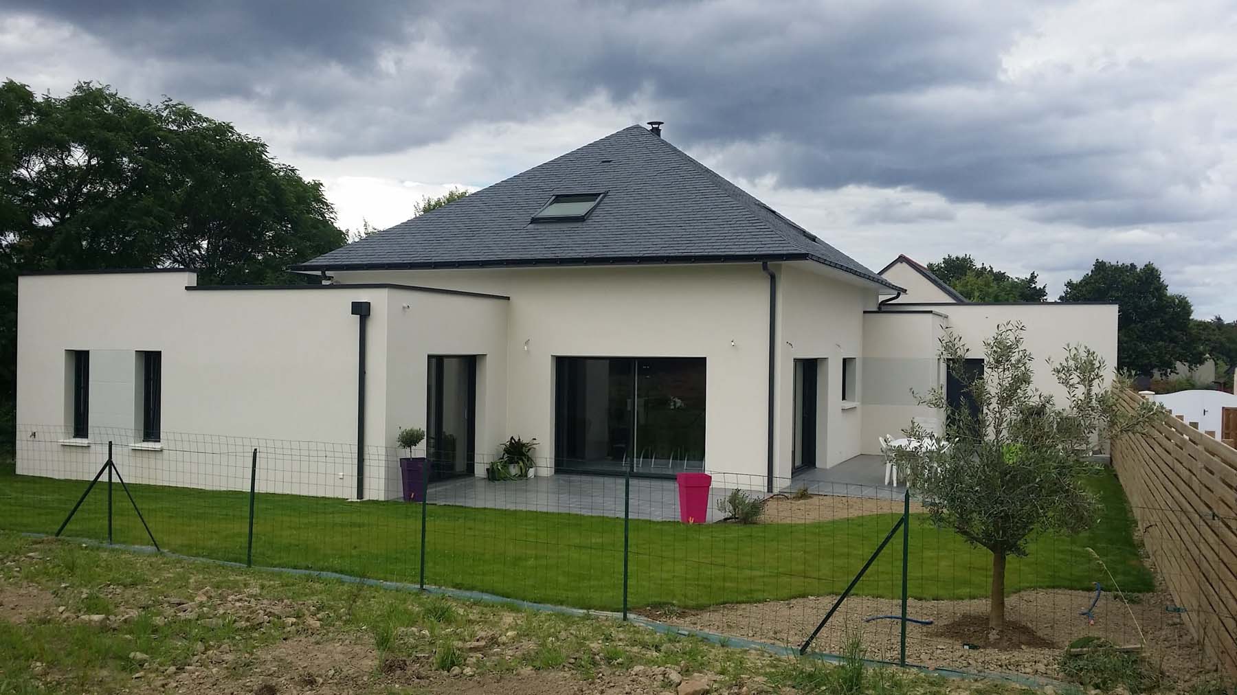 Construction d'une maison neuve près d'Angers