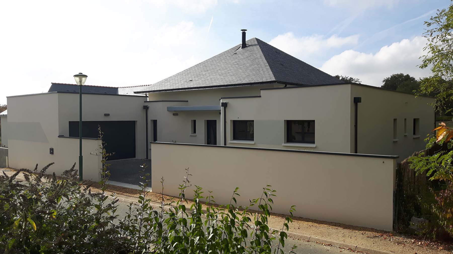 Construction d'une maison neuve près d'Angers